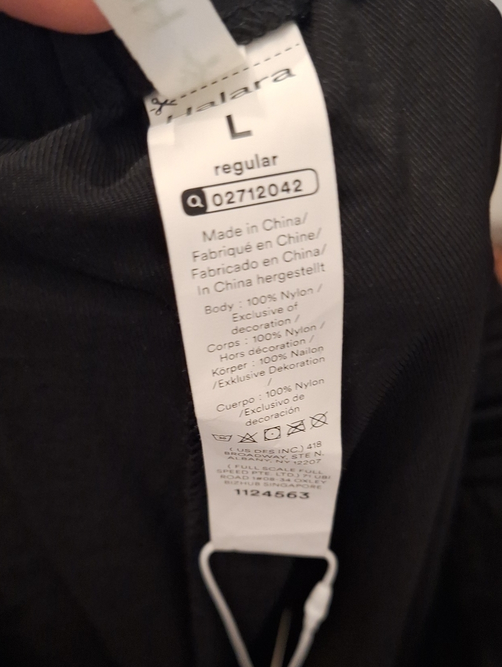 NWT Halara High Waisted Flap Pocket Balloon Cargo Pants Black Size Large - Picture 3 of 9